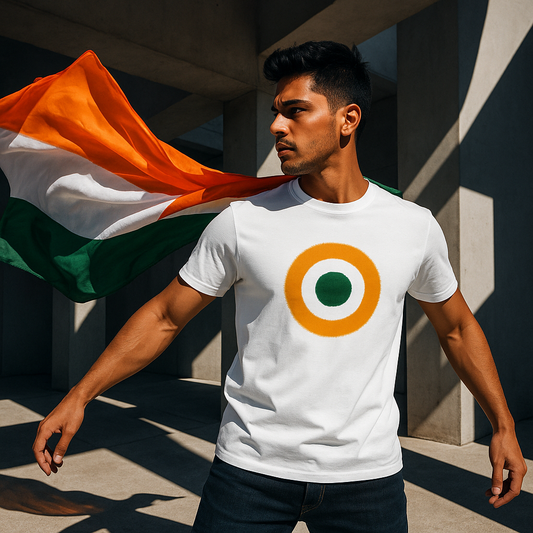 Indian Air Force Tee | Vintage-Wash | Comfort Colors Premium Heavyweight Unisex T-Shirt